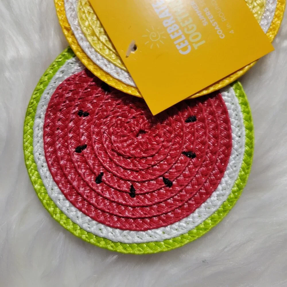 Celebrate Together Fruit Slice Coaster Set